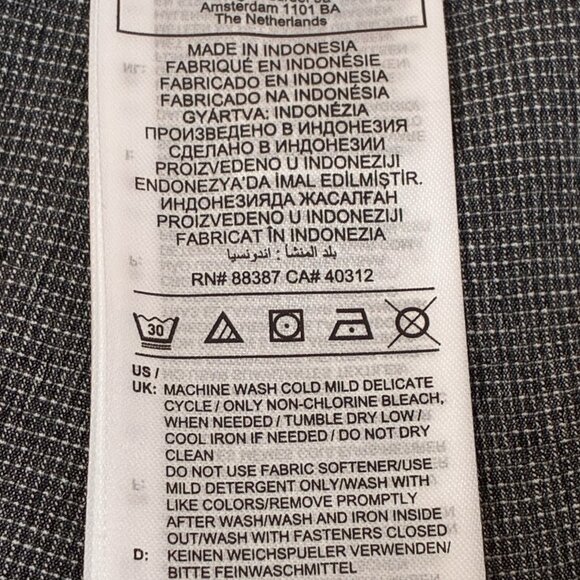 Adidas Crosshatch Golf Shorts NEW Mens 32 Black White Pockets Activewear Preppy - Picture 8 of 10